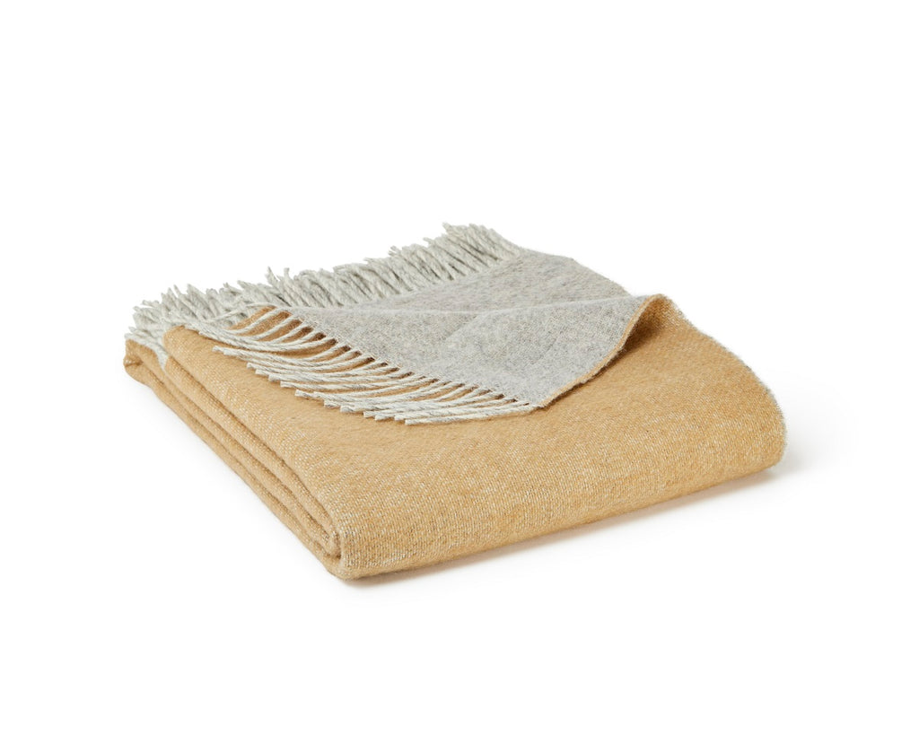 Tweedmill Dartmoor Desert Brown 150cm x 183cm Throws