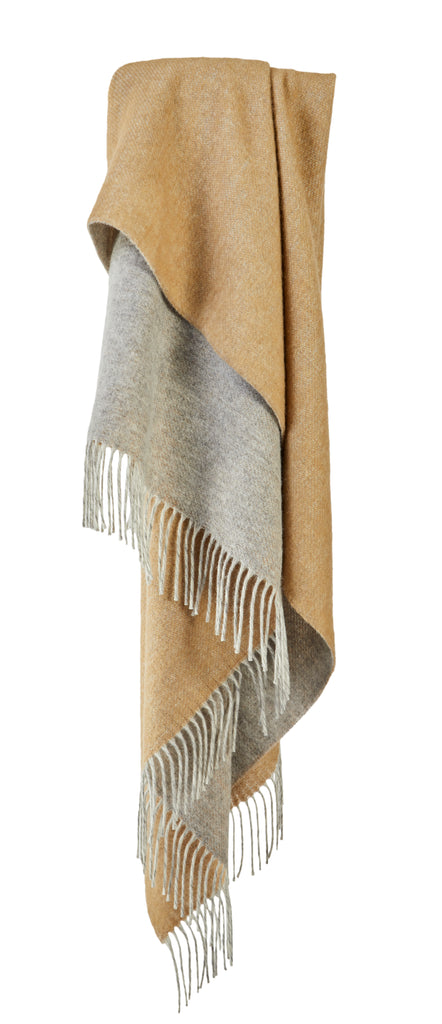 Tweedmill Dartmoor Desert Brown 150cm x 183cm Throws