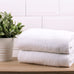 Drift Home Abode Eco 80% BCI Cotton/20% Recycled Polyester 600gsm White Towels