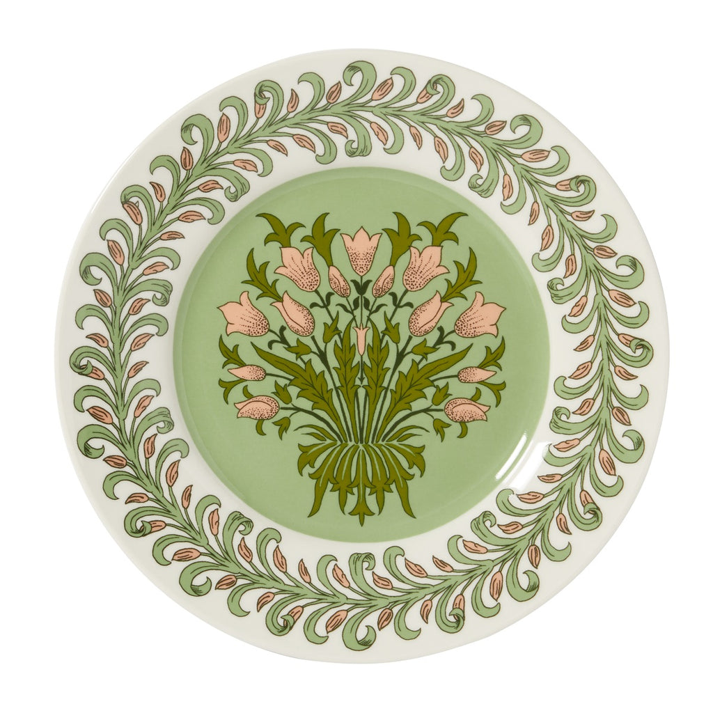 FG6867 William Morris at Home Useful & Beautiful Four Assorted Fine China Dessert Plates Set of 4