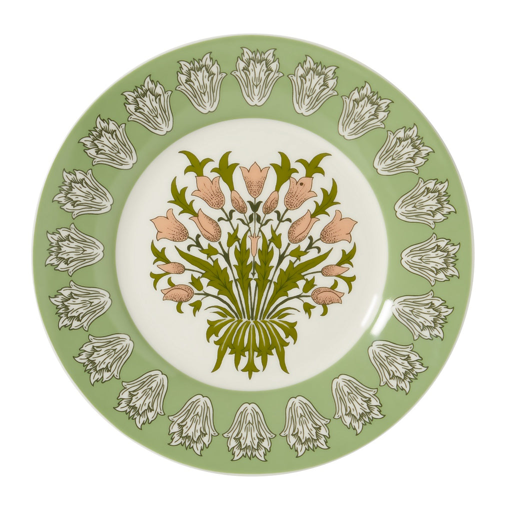 FG6867 William Morris at Home Useful & Beautiful Four Assorted Fine China Dessert Plates Set of 4