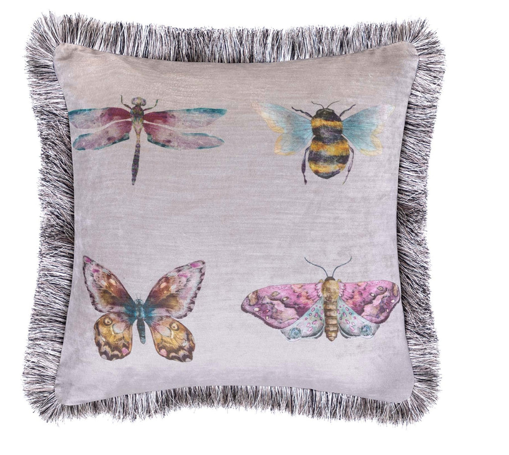 Voyage Maison C210180 Fray Silver 50cm x 50cm Cushion