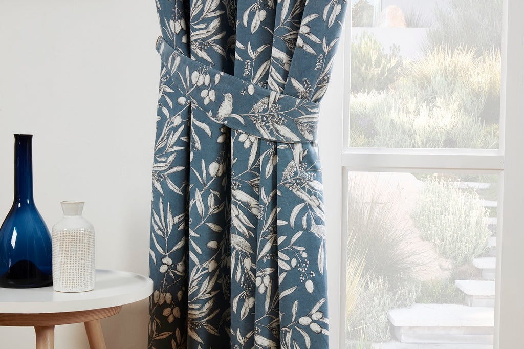 Sundour Aviary 3" Tape Lined Curtains