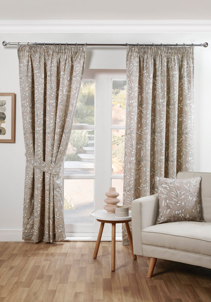 Sundour Aviary 3" Tape Lined Curtains
