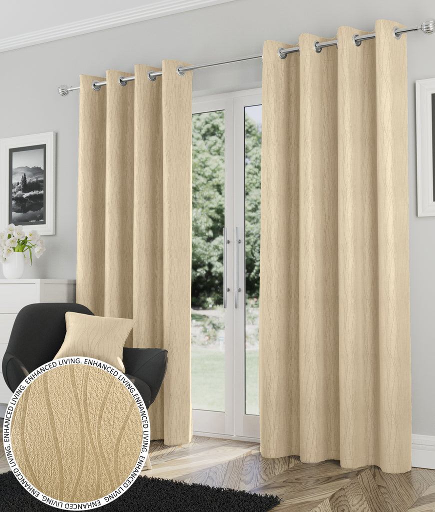 Tyrone Goodwood Thermal Blockout Eyelet Curtains
