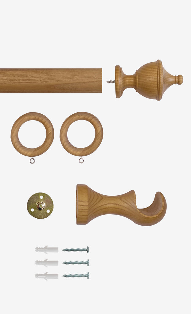 Laura Ashley Haywood Wooden Pole (ORDER ONLY)