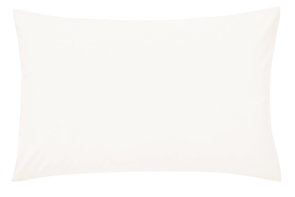 Helena Springfield Poly/Cotton Percale 180 Thread Count Ivory Sheets