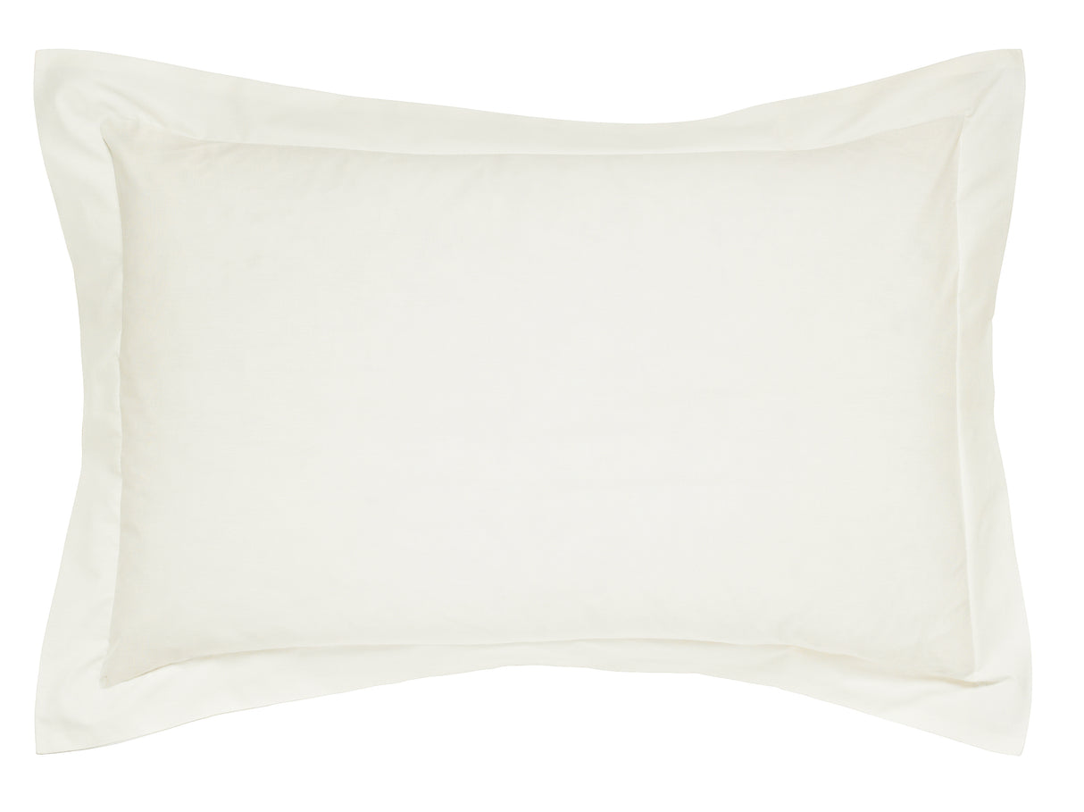 Helena Springfield Poly/Cotton Percale 180 Thread Count Ivory Sheets