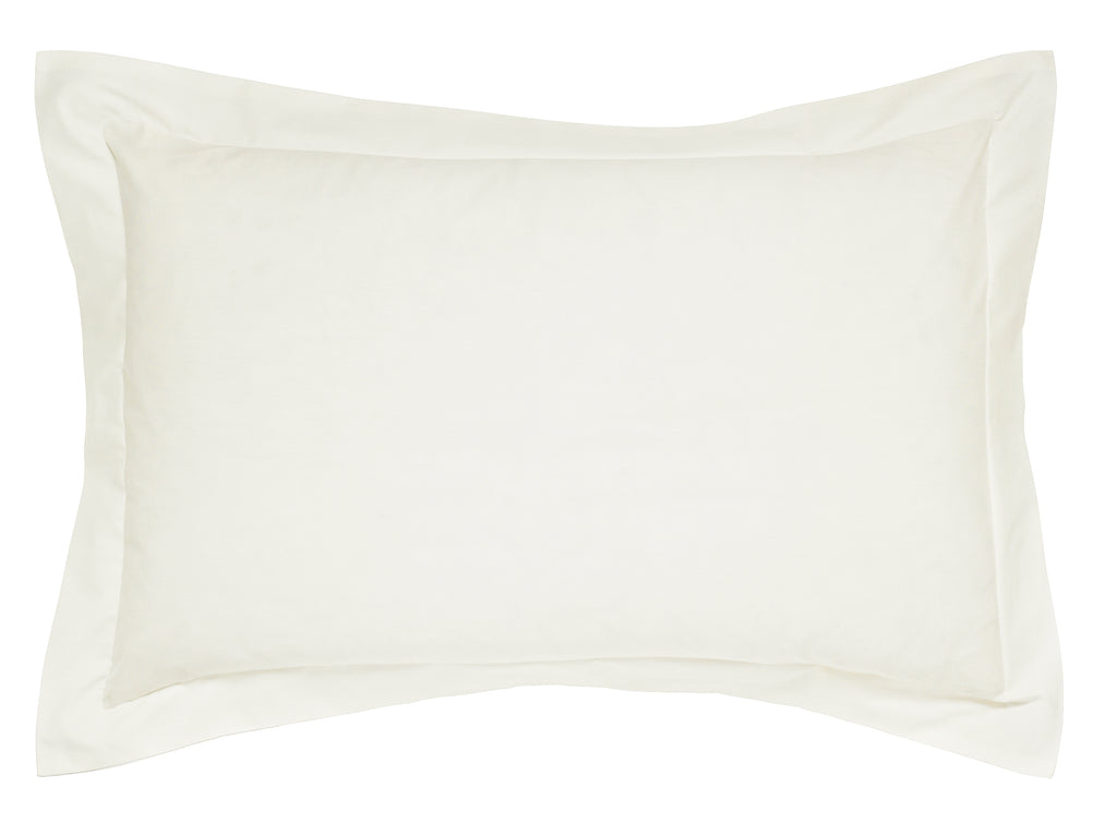 Helena Springfield Poly/Cotton Percale 180 Thread Count Ivory Sheets