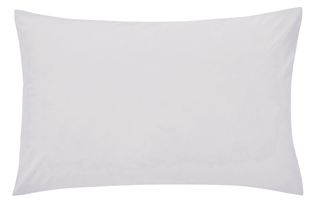 Helena Springfield Poly/Cotton Percale 180 Thread Count Silver Sheets