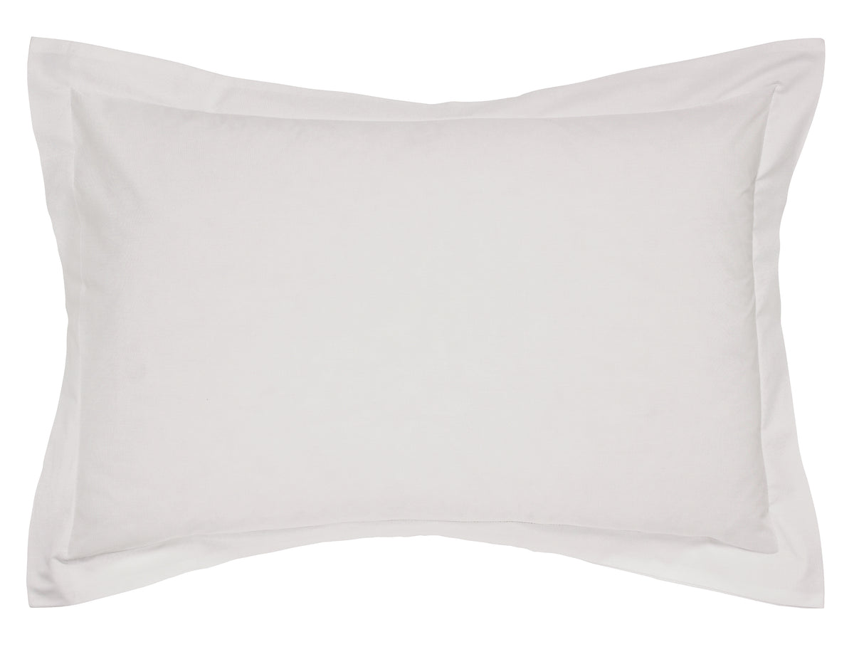 Helena Springfield Poly/Cotton Percale 180 Thread Count Silver Sheets