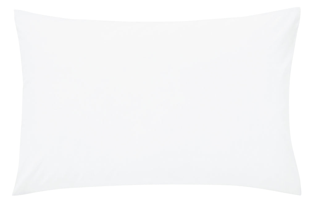 Helena Springfield Poly/Cotton Percale 180 Thread Count White Sheets