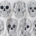 Fusion Halloween Skulls Multi Bedding