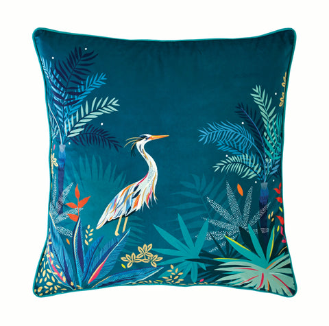 Sara Miller Heron 50cm x 50cm Feather Filled Cushion