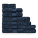Paoletti Cleopatra 100% Combed Egyptian Cotton 600gsm Navy Towels