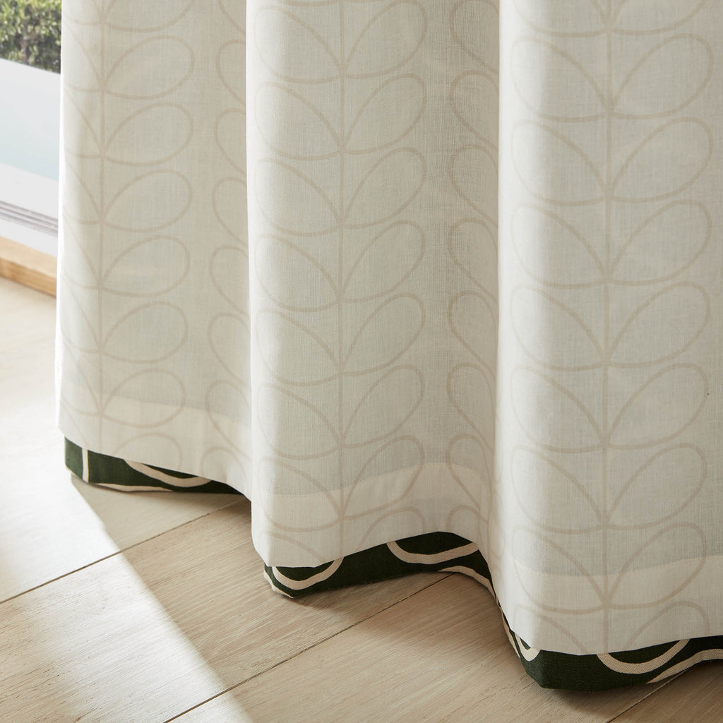 Orla Kiely Linear Stem Eyelet Curtains
