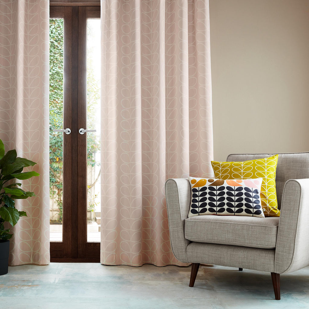 Orla Kiely Linear Stem Eyelet Curtains