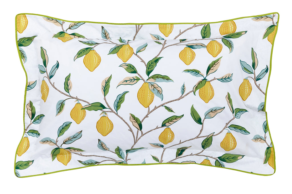 William Morris & Co Lemon Tree Leaf Green Bedding