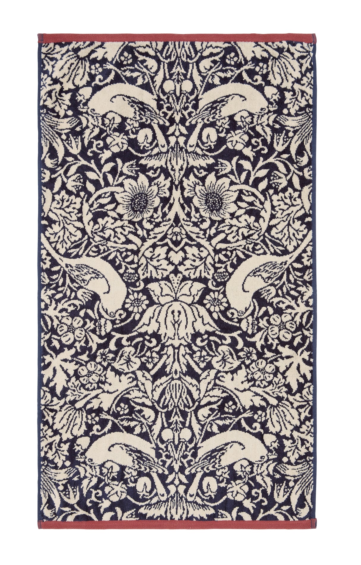Morris & Co Strawberry Thief 60% Cotton/40% Modal 600gsm Towels