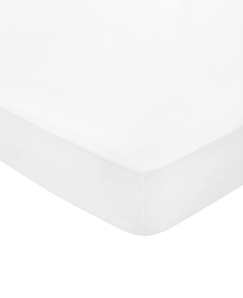 Bedeck of Belfast Fine Linens 100% Egyptian Cotton Percale 300 Thread Count White Sheets