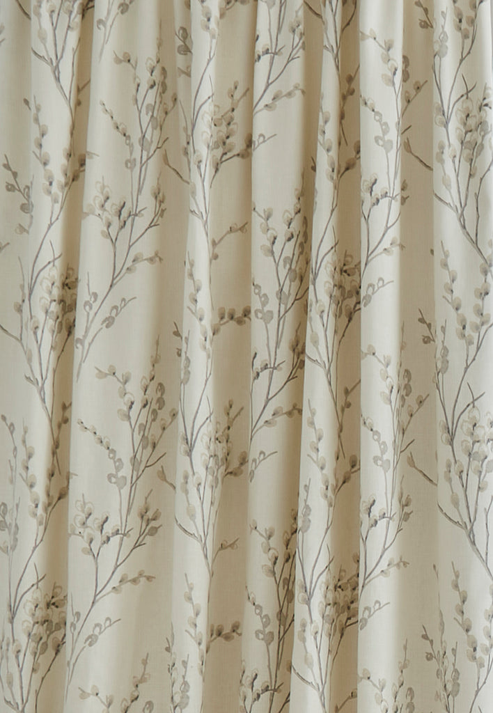 Laura Ashley Pussy Willow Lined Header Tape Curtains (ORDER ONLY)