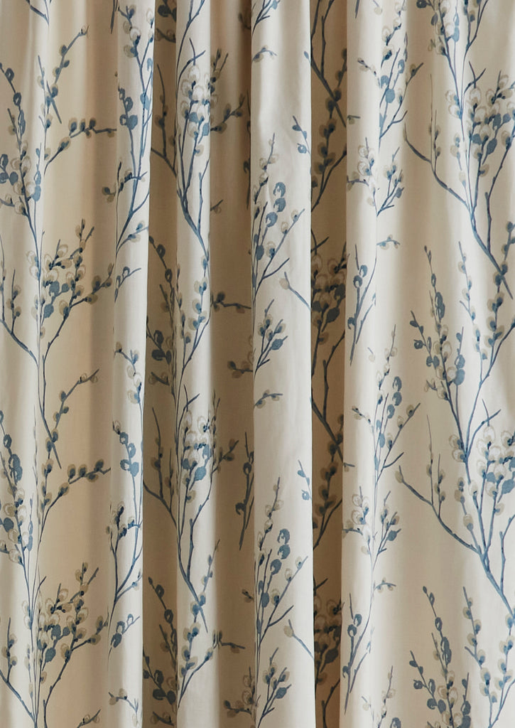 Laura Ashley Pussy Willow Lined Header Tape Curtains (ORDER ONLY)