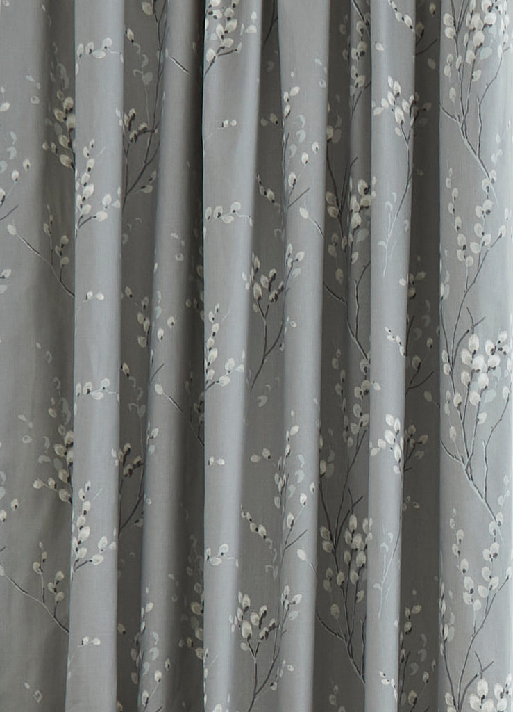Laura Ashley Pussy Willow Lined Header Tape Curtains (ORDER ONLY)