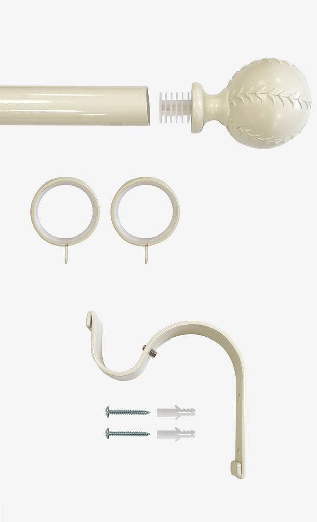 Laura Ashley Swirl Metal Pole (ORDER ONLY)