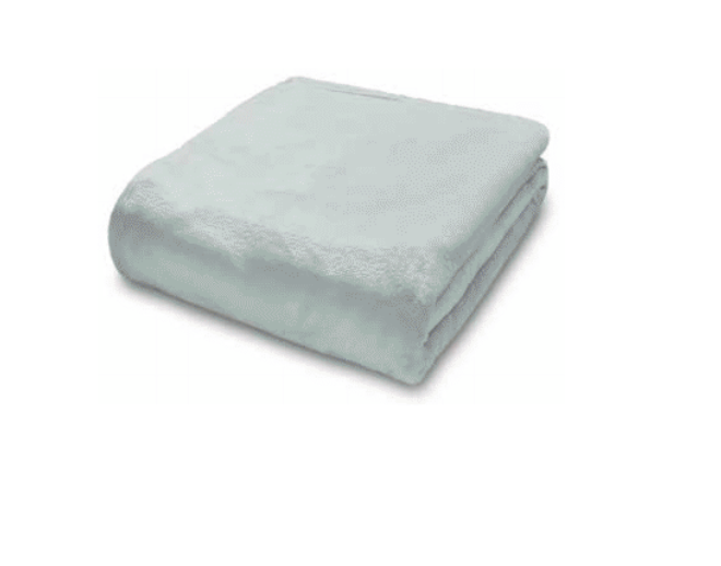 Catherine Lansfield Plain Raschel Velvet Touch 200cm x 240cm Throws