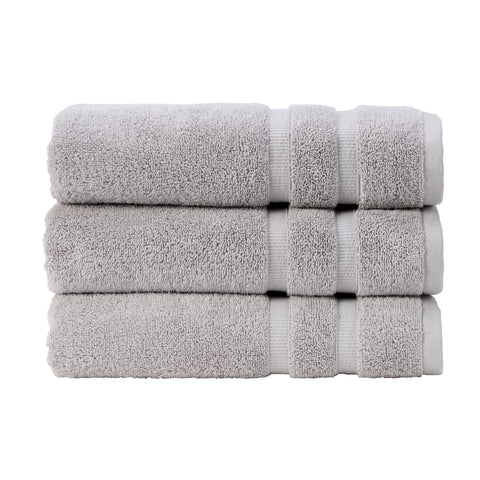 Christy Signum 675gsm 100% Combed Cotton Dove Grey Towels