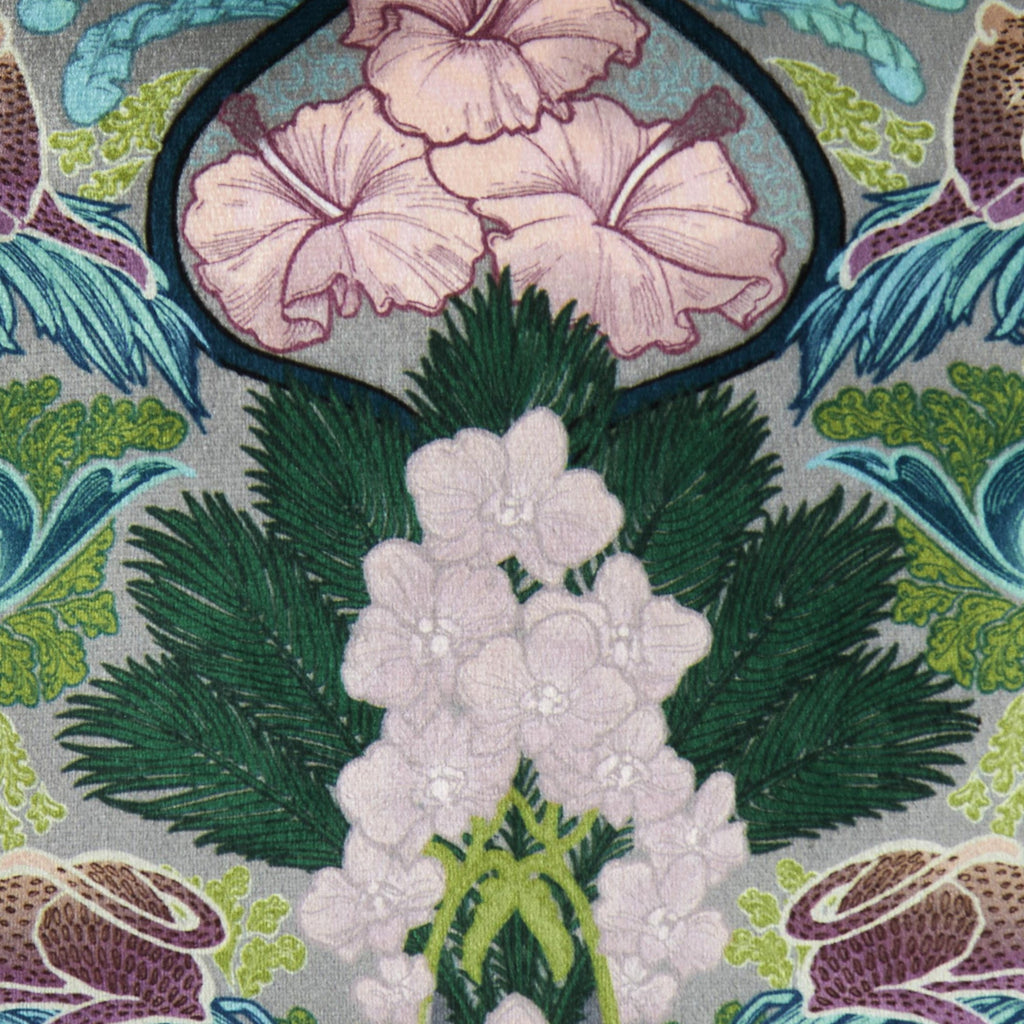 Laurence Llewelyn Bowen Suburban Jungle Teal 43cm x 43cm Cushion