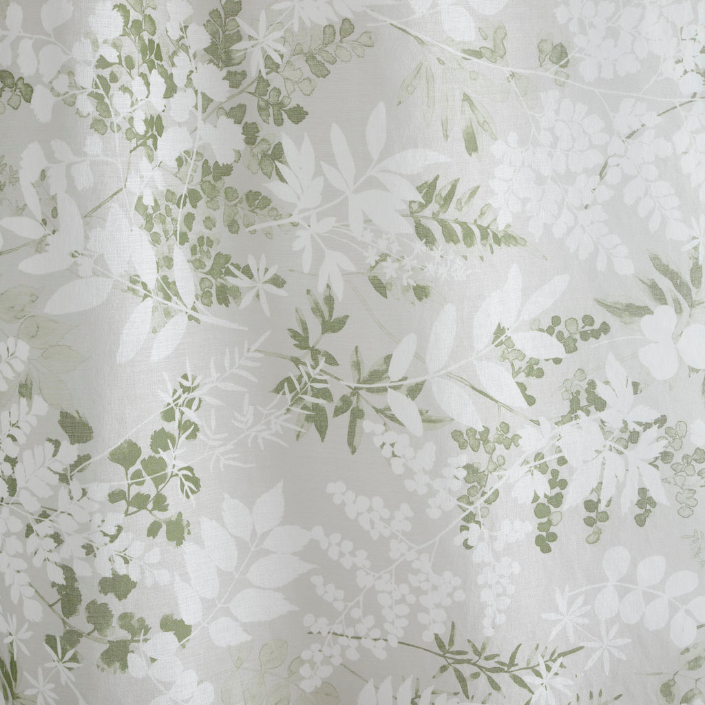 Dreams N Drapes Tiverton Green Voile Panel