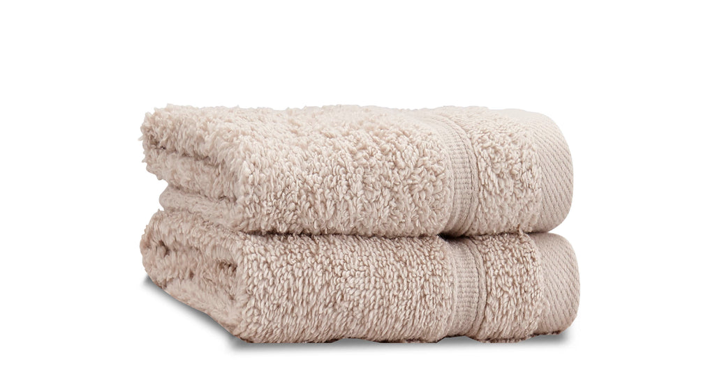 Catherine Lansfield Zero Twist 100% Cotton 450gsm Natural Towels