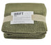 Drift Home Abode Eco 80% BCI Cotton/20% Recycled Polyester 600gsm Khaki Towels