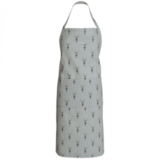 ALL29250 Sophie Allport Adult Apron Highland Stag