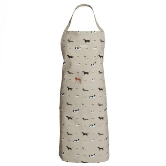 ALL32250 Sophie Allport Adult Apron Woof