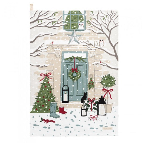 Sophie Allport ALL50601S Tea Towel Home for Christmas