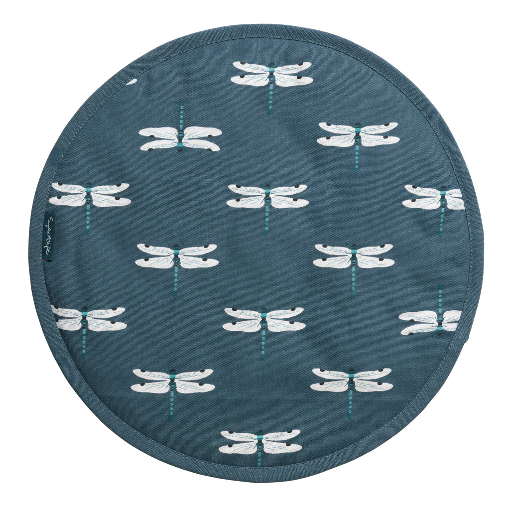 ALL57175 Sophie Allport Dragonfly Circular Hob Cover