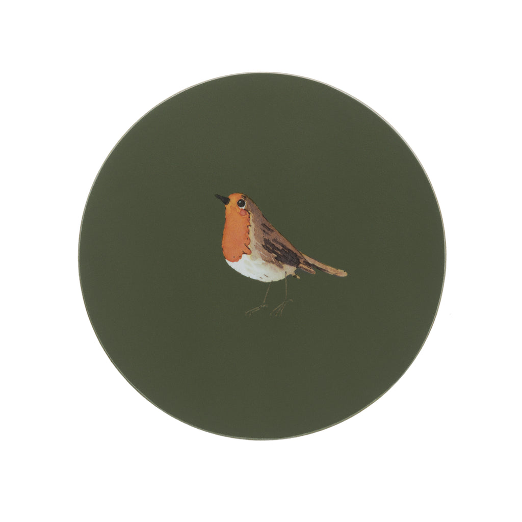 COC10101 Sophie Allport Robin Coasters (Set of 4)