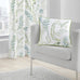 Fusion Fernworthy Green Eyelet Lined Curtains