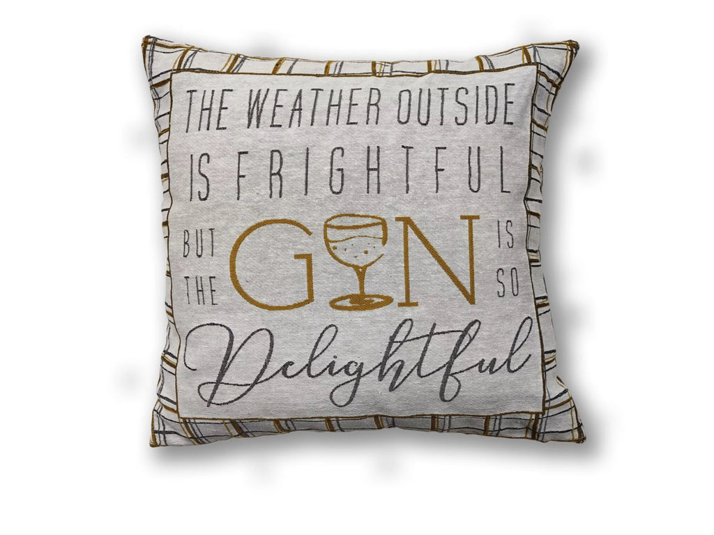 Portfolio Home Christmas Filled 43cm x 43cm Cushion