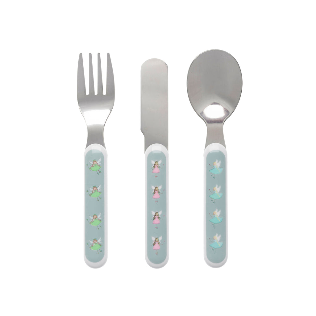 MCS9103 Sophie Allport Princess Fairies Childrens Melamine Cutlery Set