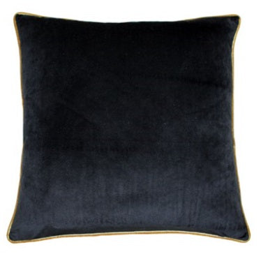 Riva Paoletti Meridian Black/Gold 55x55cm Cushion