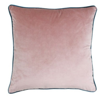 Riva Paoletti Meridian Blush/Teal 55 x55cm Cushion
