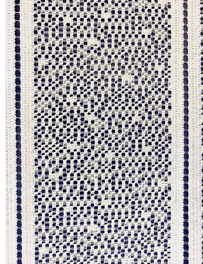 Tyrone Lace Vertical Pleated Lace Parma Blinds