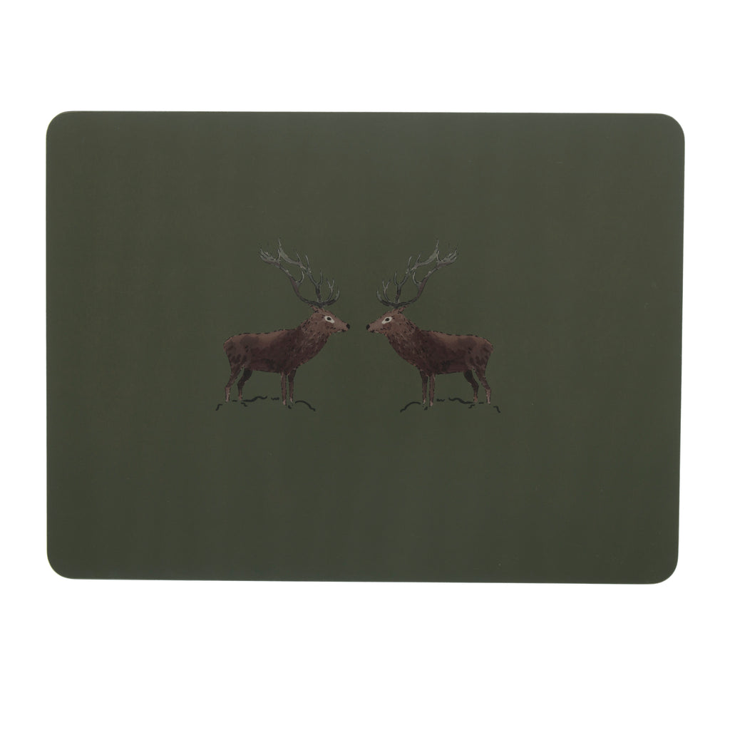 PMC2901S Sophie Allport Highland Stag Placemats (Set of 4)