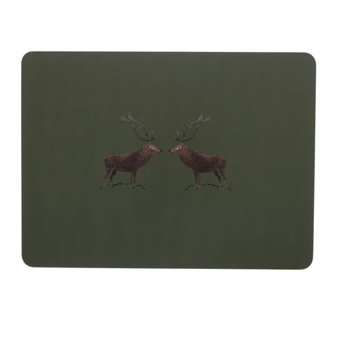 PMC2901S Sophie Allport Highland Stag Placemats (Set of 4)