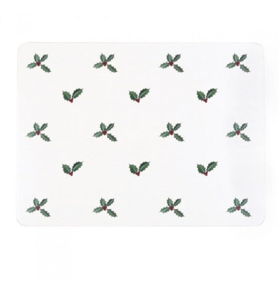 Sophie Allport PMC5001 Placemats (set of 4) Christmas Holly & Berry