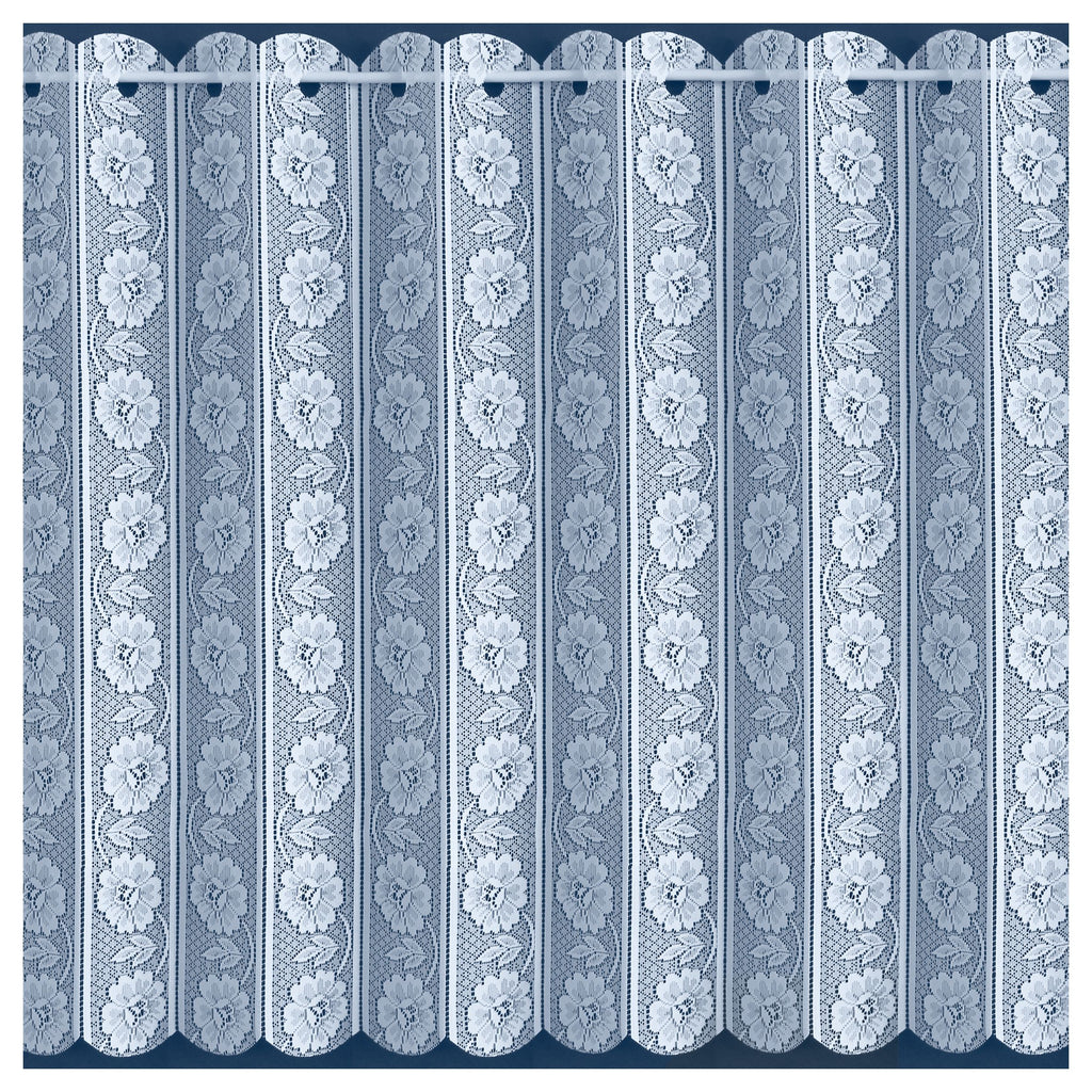 Tyrone Lace Vertical Pleated Lace Milan Blinds