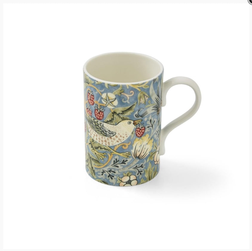 Morris & Co. Strawberry Thief Mug
